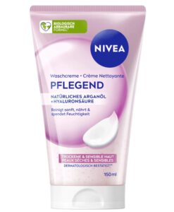 Sữa rửa mặt NIVEA Waschcreme Pflegend cho da khô và nhạy cảm, 150ml