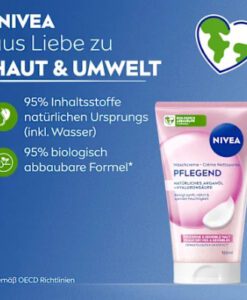 Sữa rửa mặt NIVEA Waschcreme Pflegend cho da khô và nhạy cảm, 150ml