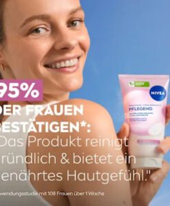 Sữa rửa mặt NIVEA Waschcreme Pflegend cho da khô và nhạy cảm, 150ml