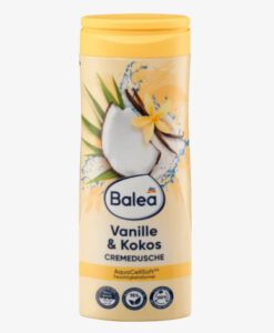 Sữa tắm Balea Cremedusche Vanille & Cocos hương vani dừa, 300 ml