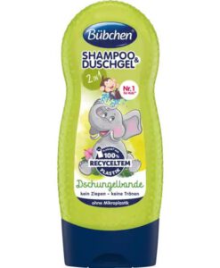 Sữa tắm gội Bubchen Kids Shampoo & Duschgel Dschungelbande, 230ml