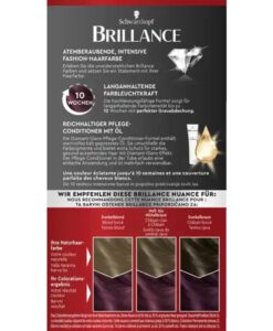 Thuốc nhuộm tóc Brillance Intensiv Color Creme 860 Ultraviolett - màu tím vilolet, 1 hộp