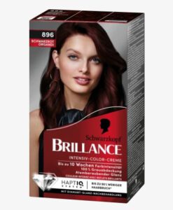 Thuốc nhuộm tóc Brillance Intensiv Color Creme 896 Schwarzrot Organdi - màu đỏ thẫm, 1 hộp