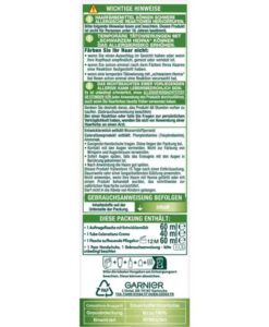 Thuốc nhuộm tóc Garnier Nutrisse 3.23 Dunkles Diamant Braun - màu nâu kim cương đậm, 1 hộp