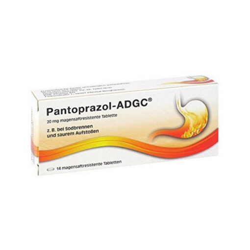 Thuốc Pantoprazol-ADGC 20 mg điều trị viêm loét, trào ngược dạ dày, thực quản, 14 viên