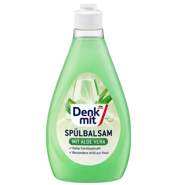 Nước rửa bát Denkmit Aloe Vera hương hô hội, 500ml