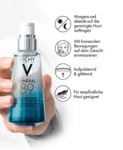 Serum Vichy Mineral 89 Hyaluron-Boost cấp ẩm, làm mịn và căng da