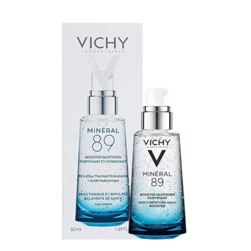 Serum Vichy Mineral 89 Hyaluron-Boost cấp ẩm, làm mịn và căng da, 50ml