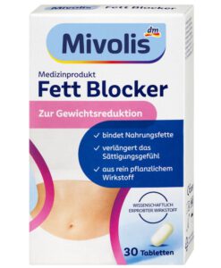 Viên uống giảm cân Mivolis Fett Blocker, 30 viên
