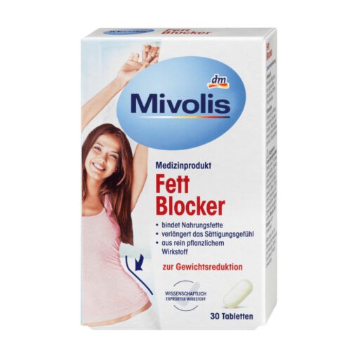 Viên uống giảm cân Mivolis Fett Blocker, 30 viên