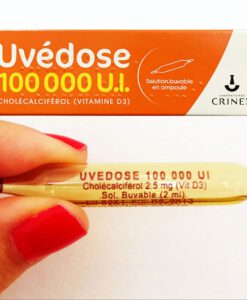 Vitamin D3 liều cao Uvedose 100.000 U.I. CRINEX, 1 ống