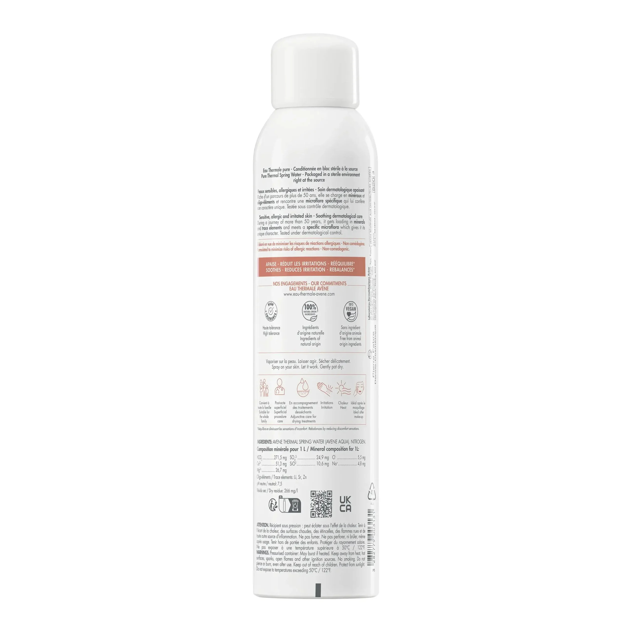 Xịt khoáng Avene Eau Thermale Thermal Spring Water, 300ml {Mẫu mới} Xịt khoáng Avene Eau Thermale Thermal Spring Water, 300ml {Mẫu mới}