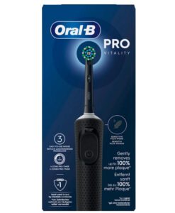 Bàn chải điện Oral-B Vitality PRO Black, 1 chiếc