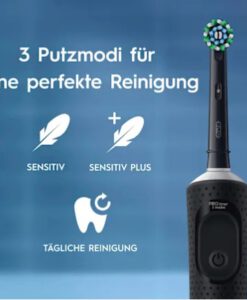 Bàn chải điện Oral-B Vitality PRO Black, 1 chiếc