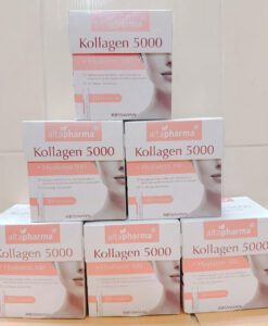 Collagen uống altapharma Kollagen 5000 + Hyaluron 100 làm đẹp da, 20x25ml