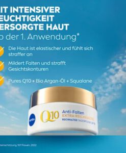 Kem dưỡng da Nivea Q10 Anti-Falten Extra Reichhaltige Tagespflege ban ngày cho da rất khô, 50ml