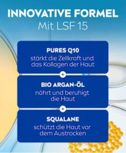 Kem dưỡng da Nivea Q10 Anti-Falten Extra Reichhaltige Tagespflege ban ngày cho da rất khô, 50ml