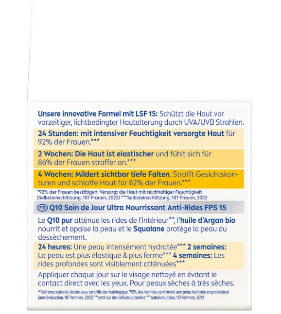 Kem dưỡng da Nivea Q10 Anti-Falten Extra Reichhaltige Tagespflege ban ngày cho da rất khô, 50ml Kem dưỡng da Nivea Q10 Anti-Falten Extra Reichhaltige Tagespflege ban ngày cho da rất khô, 50ml