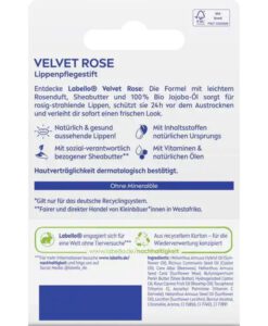 Son dưỡng Labello Velvet Rose 4,8g