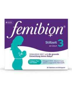 Vitamin tổng hợp FEMIBION 3 Stillzeit cho phụ nữ sau sinh và cho con bú, hộp 4 tuần (2x28 viên)