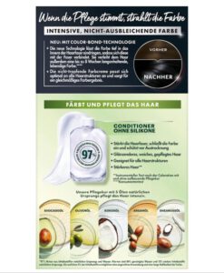 Thuốc nhuộm tóc Garnier Nutrisse 1.10 Leuchtendes Schwarz - màu đen tự nhiên, 1 hộp