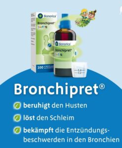 Siro Bronchipret Saft TE trị ho, long đờm, bổ phế, 100ml