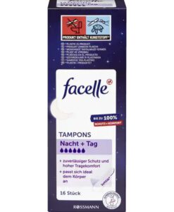 Băng vệ sinh Tampon Facelle Nacht ban đêm, 16 chiếc