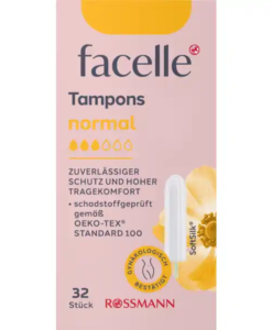 Băng vệ sinh Tampon Facelle Normal, 32 chiếc