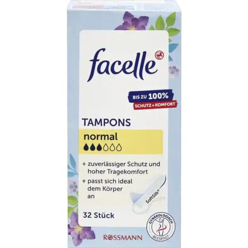 Băng vệ sinh Tampon Facelle Normal, 32 chiếc