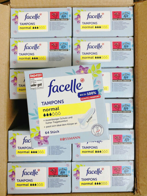 Băng vệ sinh Tampon Facelle Normal, 64 chiếc