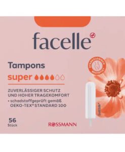 Băng vệ sinh Tampon Facelle Super, 56 chiếc