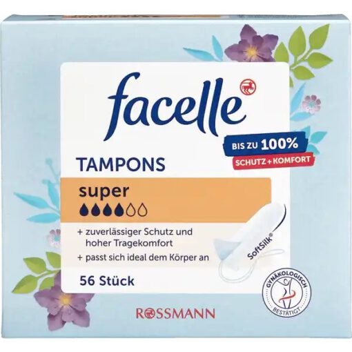 Băng vệ sinh Tampon Facelle Super, 56 chiếc