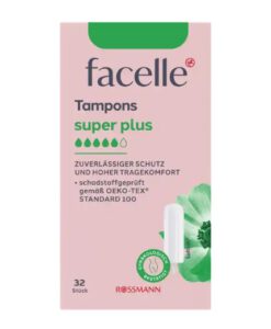 Băng vệ sinh Tampon Facelle Super Plus, 32 chiếc