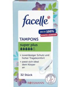 Băng vệ sinh Tampon Facelle Super Plus, 32 chiếc