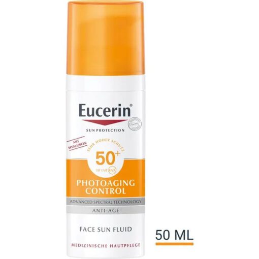 Kem chống nắng Eucerin Photoaging Control Face Sun Fluid LSF 50+, 50ml