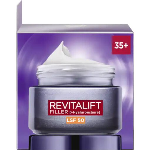 Kem dưỡng da Loreal Revitalift Filler TAG LFS50 chống lão hóa, giảm nhăn ban ngày, 50ml