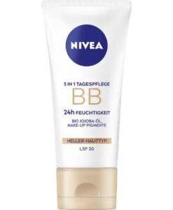 Kem nền Nivea BB 5in1 Tagespflege Heller Hauttyp LSF15 - tone sáng, 50ml