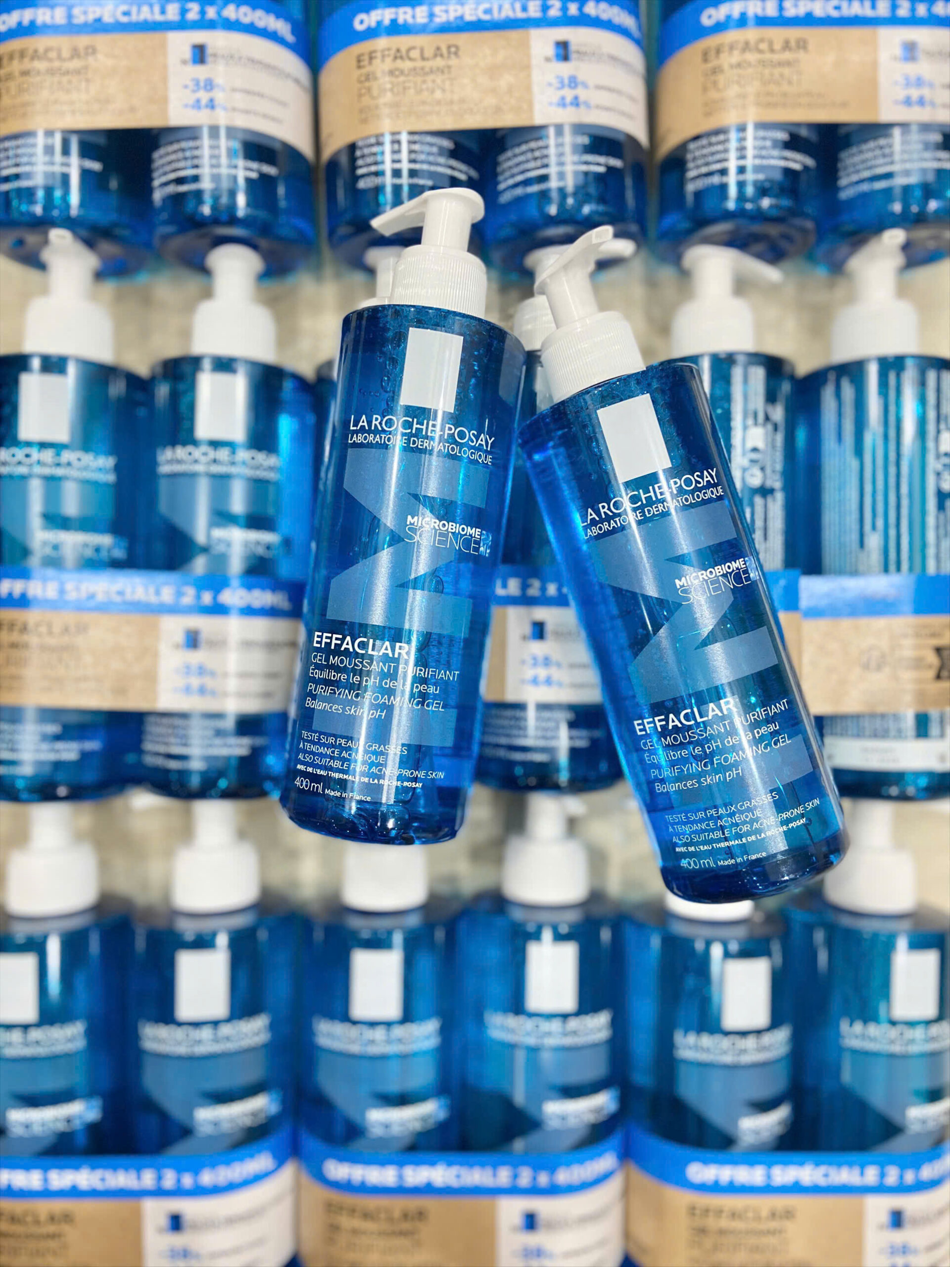 Sữa rửa mặt La Roche Posay Effaclar Schäumendes Reinigungsgel cho da dầu mụn, 400ml Sữa rửa mặt La Roche Posay Effaclar Schäumendes Reinigungsgel cho da dầu mụn, 400ml