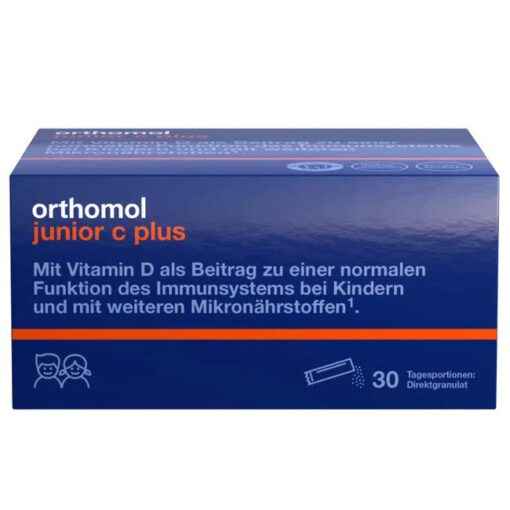 Tăng đề kháng Orthomol Junior C Plus Direktgranulat dạng bột cho trẻ em, 30 gói