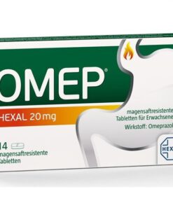 Viên uống dạ dày OMEP Hexal 20mg, 14 viên