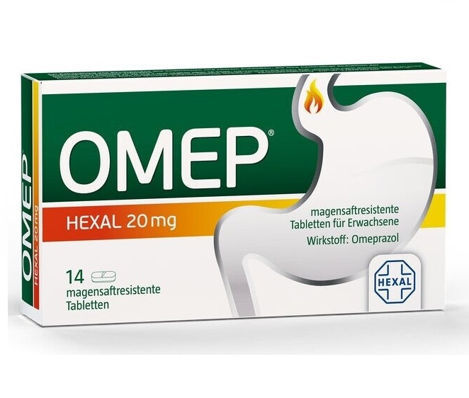 Viên uống dạ dày OMEP Hexal 20mg, 14 viên Viên uống dạ dày OMEP Hexal 20mg, 14 viên