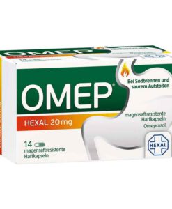 Viên uống dạ dày OMEP Hexal 20mg, 14 viên