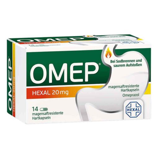 Viên uống dạ dày OMEP Hexal 20mg, 14 viên