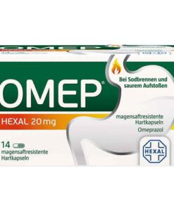 Viên uống dạ dày OMEP Hexal 20mg, 14 viên