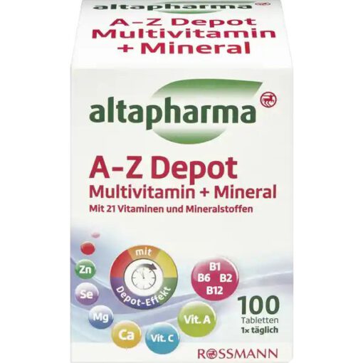 Vitamin tổng hợp altapharma A-Z Depot, 100 viên