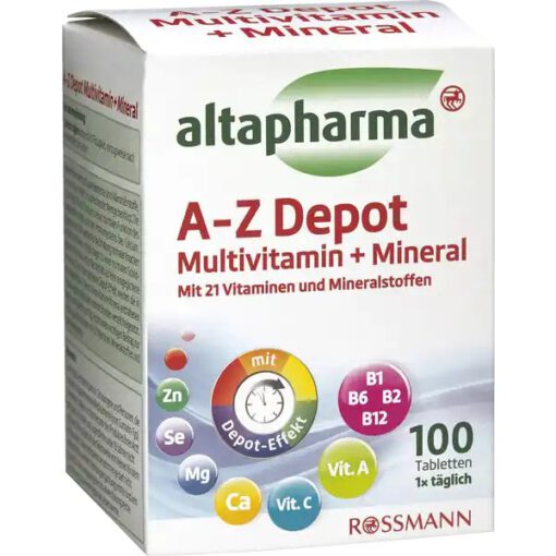 Vitamin tổng hợp altapharma A-Z Depot, 100 viên