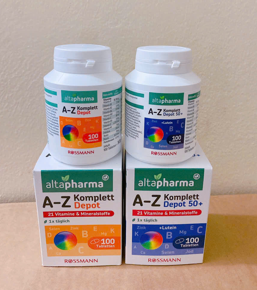 Vitamin tổng hợp altapharma A-Z Depot, 100 viên