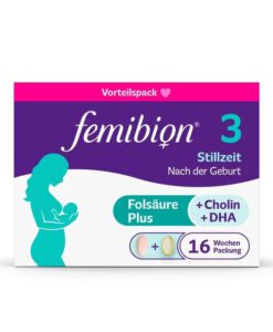 Vitamin tổng hợp FEMIBION 3 Stillzeit cho phụ nữ sau sinh và cho con bú, hộp 16 tuần (2x112 viên)