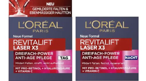 Bộ kem dưỡng ngày đêm Loreal Revitalift Laser X3