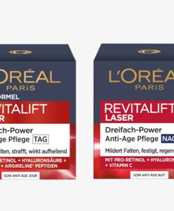 Bộ kem dưỡng ngày đêm Loreal Revitalift Laser X3 chống lão hóa, mờ nám, giảm nếp nhăn, 1 bộ